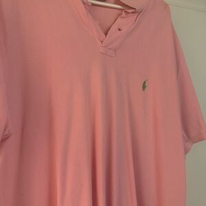 Men's Pink Polo Shirt